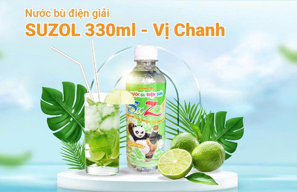 Bù điện giải Suzol -chanh (300ml) K/24c