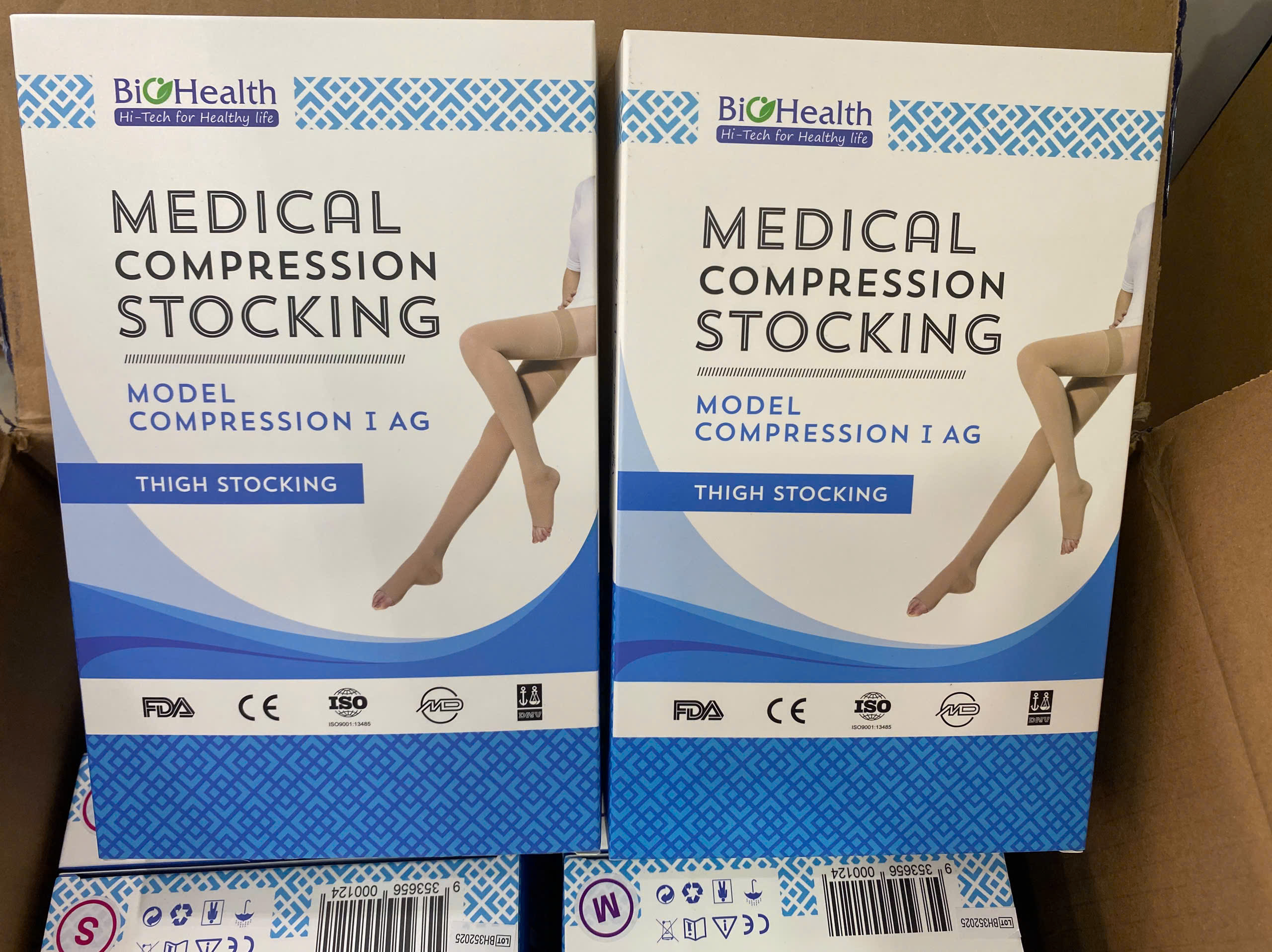 Tất/Vớ Đùi Y Khoa Biohealth Classic - Chống Suy Giãn Tĩnh Mạch (size S)