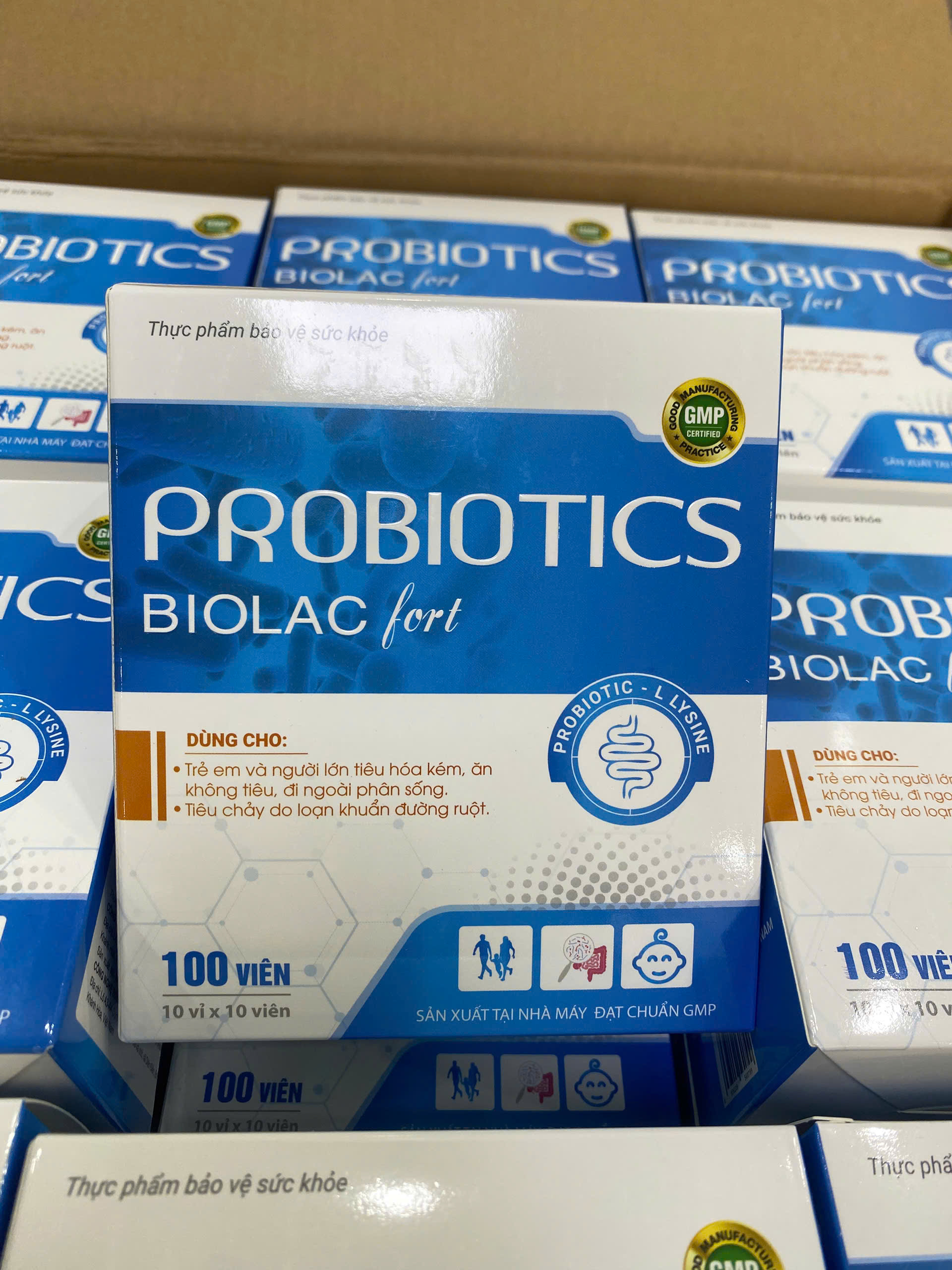 Men viên Probiotics Biolac Fort (H/100v) TPBVSK