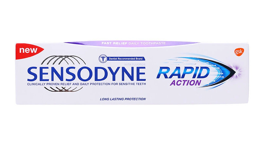 Kem đánh răng Sensodyne rapid action 100g