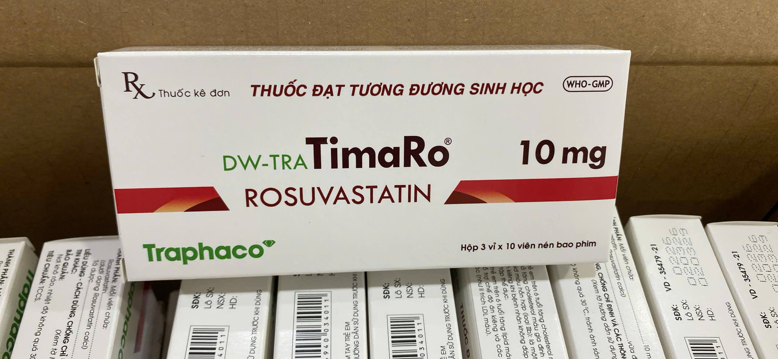 TimaRo (Rosuvastatin 10mg) H/30v