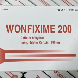 Cefixim 200 ( Wonfixim 200mg) H/10v
